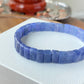 AAAA Grade Retagular Violet Tanzanite  December birthstone bracelet Blue tanzanite jewelry Gemstone bracelet gifts 7mm 8mm 9mm 10mm 11mm