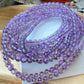 Top Grade Clear Natural Yellow Purple Ametrine Smooth round Polished bead bracelet,gift for her, gift for Mom 6mm 9mm 10mm 12mm