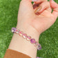 wholesale price 7mm/8mm/9mm High Grade Super Seven Super 7 round Bead Energy Healing Bracelet,gift for her,gift for him