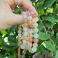 TOPEST grade natural candy Red rutilated quartz energy gemstone bead bracelet gift or her 8mm 9mm 10mm+