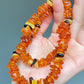 Made Friend Price Natural Genuine Baltic Amber Big Nuggets chips Mixed Color  Irregular Bead Necklace