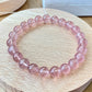 AAAA Grade Natural Rainbow Flash Strawberry Quartz with full seed Gemstone Healing Bracelet 7mm,8mm,10mm,11mm,18mm