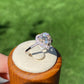 2ct. Champagne Moissanite Ring, Champagne Solitaire Ring, Round Moissanite Ring, Moissanite Engagement Ring, Round Solitaire, Statement Ring
