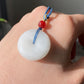 Make Friend Price Natural Hetian White Jade White Nephrite Friendship Nacklace Best Gift for her,gift for Mom,gift for kids