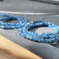 AAAAA Grade Natural blue Kyanite outer space bead bracelet, gift for her, gift for him 5mm,5mm+