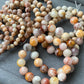Natuarl Red Brown caramel Rutilated Quartz,Rabbit hair Crystal Round Beaded Bracelet 7mm/9mm/10mm/11mm/12mm