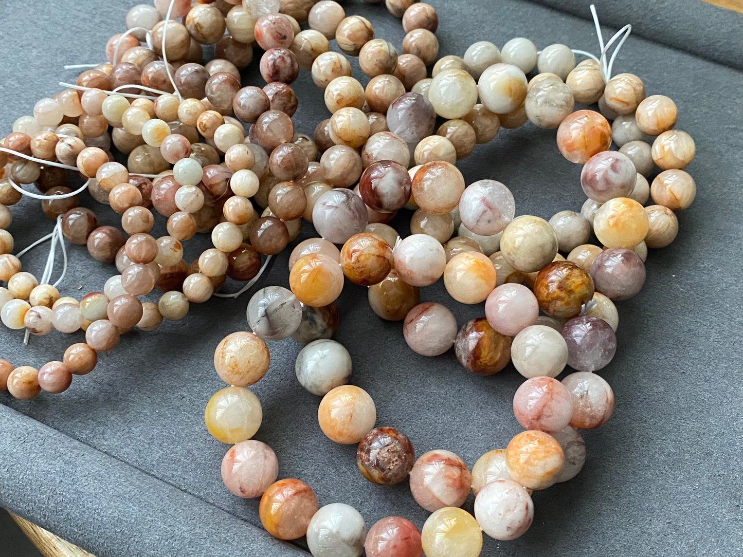 Natuarl Red Brown caramel Rutilated Quartz,Rabbit hair Crystal Round Beaded Bracelet 7mm/9mm/10mm/11mm/12mm