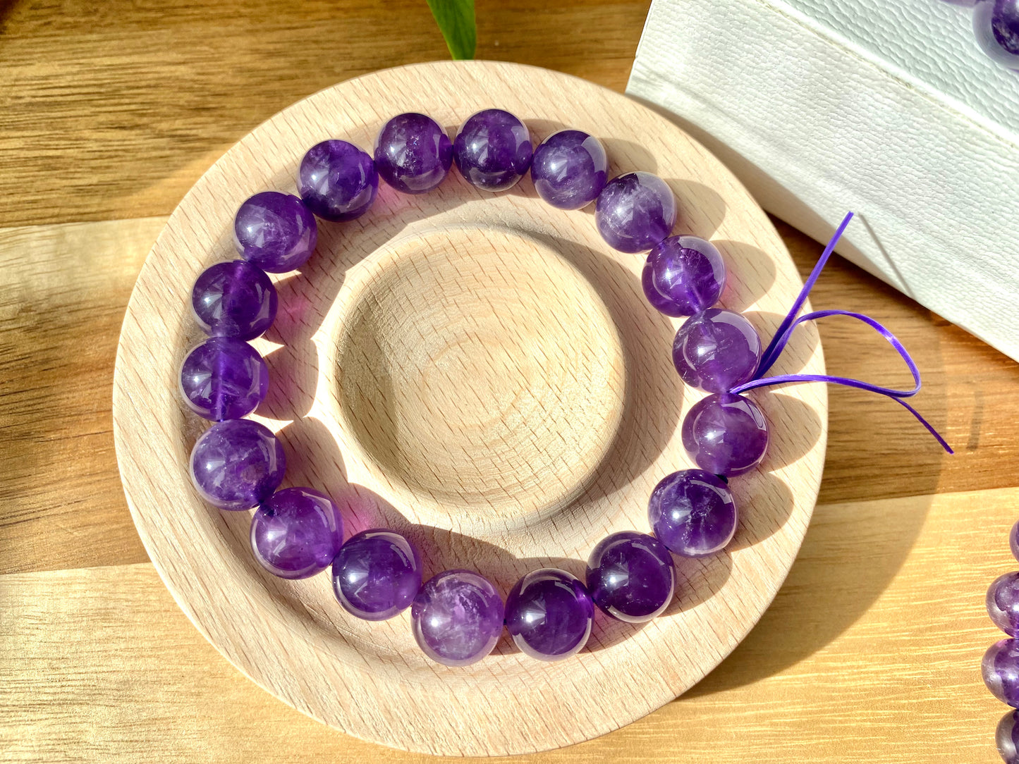 AAAA High Quality Natural Amethyst Brazil round bead bracelet,Deep purple  7mm 8mm 9mm 11mm 13mm