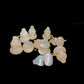 AAA Grade Nautral moonstone Labradorite gourd 14k gold filled shape multiple use pendant