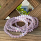 AAAA grade Purple (grape) chalcedony gemstone bead Lavender Lilac 6MM bracelet