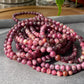 5mm Natural Ruby Red Tourmaline Round Beaded Crystal Bracelet