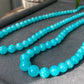 Natural Amazonite stone, Energy Protection Strength Yoga Crystal Round Mixed size Bead Necklace