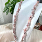 AAAA Nautral irregular Super Seven crystal long bead necklace / bracelet crystal stone 9mm 10mm
