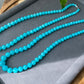 Natural Amazonite stone, Energy Protection Strength Yoga Crystal Round Mixed size Bead Necklace