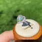 2ct. Champagne Moissanite Ring, Champagne Solitaire Ring, Round Moissanite Ring, Moissanite Engagement Ring, Round Solitaire, Statement Ring