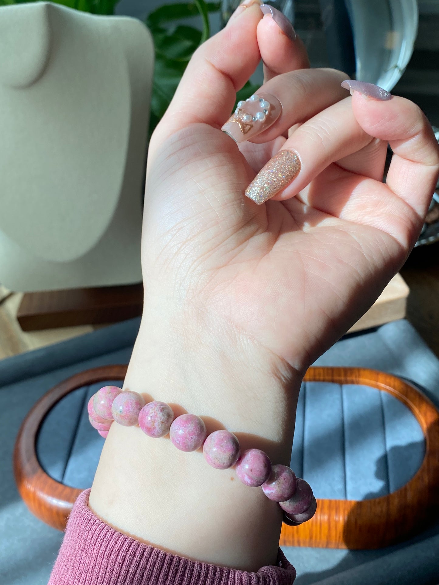 High Grade Natural Pink Sugilite Rare Top High quality beautiful pinky Round bracelet 8mm,9mm,10mm,11mm,12mm,13mm