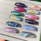 U pick color Museum of Art China lacquer Coated on black ebony Gold Powder Barrel Bead One pieces