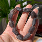 35-50g Natural Raw Cintamani Saffordite Tektite Bracelet, wishing stone, Saffordite Tektites, Arizona Tektitest bead bracelet