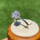 Brilliant cut Moissanite 2 CT. certified sterling silver Star Heart prong Moissanite ring,gift for her,anniversary gift