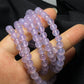 AAAA grade Purple (grape) chalcedony gemstone bead Lavender Lilac 6MM bracelet
