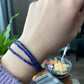 Natural Faceted Gemstone,Green Diopside,Tourmaline,Peridot,lapis lazuli,South Red Agate,Triple Wrap Bracelet,Long necklace