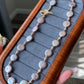 Natural freshwater pearls,baroque metal purple pink cookie shape round button  multiple use Necklace,handmade necklace