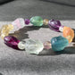 Natural Unicorn FLuorite Hand Carved Bunny  Rabbit,hello kitty,lion head Beaded Bracelet, gift for her,Valentine's  Gift，Friendship Bracelet