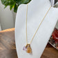 Genuine gemstone Natural Ametrine  Amethyst perfume small bottle necklace pendant Healing Crystal  Handmade Jewelry, Anxiety Relief