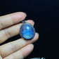 Nature Big Aquamarine Oval shape vintage setting pendant collar Boho Charm Necklace,March Birthstone