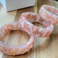 TOP Grade Nature Sakura Agate cherry blossom flower Rectangle bangle bracelet