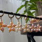 Trendy Natural lovely Freshwater pearls daisy flower shape drop dangle earring，handmade earring, gift for her