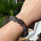 35-50g Natural Raw Cintamani Saffordite Tektite Bracelet, wishing stone, Saffordite Tektites, Arizona Tektitest bead bracelet