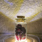 Natural Gemstone Large Chips Wishing Bottle,Crystal Wishing Bottle,Garnet,Red Jade,Turquoise