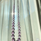 Rare High Clear Natural Lavender Milky Amethyst gradient Change color mix size Bead Necklace 6-14MM