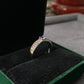 handmade Natural Tanzanite sterling silver open ring，adjustable ring 14KGF,Engagement Bridal Promise Ring Ring,