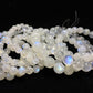India TOP AAAAA grade Mermaid illuminate fire nature rainbow moonstone bead bracelet Labradorite