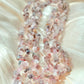 AAAA Nautral irregular Super Seven crystal long bead necklace / bracelet crystal stone 9mm 10mm