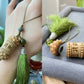 Hand Carving Natural wood Hollow see though Fragrance Balm Extensioner Hanger Diffuser