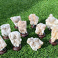 Large Raw Clear Quartz,White Phantom Quartz,Sprit Quartz,Crystal Points,Large Raw Quartz Cluster ornament