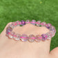wholesale price 7mm/8mm/9mm High Grade Super Seven Super 7 round Bead Energy Healing Bracelet,gift for her,gift for him
