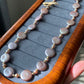 Natural freshwater pearls,baroque metal purple pink cookie shape round button  multiple use Necklace,handmade necklace