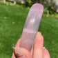 TOPPEST Silky Fire illuminate Rose Quartz Bangle Bracelet,gemstone Rose Quartz Crystal Bangle,gift for her,gift for Mother,Lover