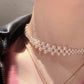 Natural Freshwater pearls The stars wedding  Necklace,personized Necklace, choker,Bridesmaid Gifts,wedding gift