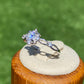Brilliant cut Moissanite 0.5 CT. certified sterling silver rhombic diamond shape Moissanite ring,gift for her,anniversary gift