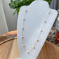 multiple way to wear natural fresh water pearls bead necklace Gypsophila necklack 14k gold filled