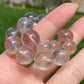 AAAA+ Natural super clear Rutilated Quartz，silky Rutilated smooth round bead bracelet gift for her, gift for mom