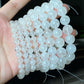 AAA grade natural blue needle quartz angle feather smoke blue needle bead bracelet