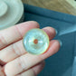 Natural Gold Mica,Gold Lepidolite super shinning Donut Ring  Flashy Gemstone pendant