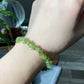 Natural Raw Rock Green Tsavorite irregular shape Gemstone Garnet Beaded Bracelet Necklace,gift for her,gift for him