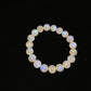 India TOP AAAAA grade Mermaid illuminate fire nature rainbow moonstone bead bracelet Labradorite